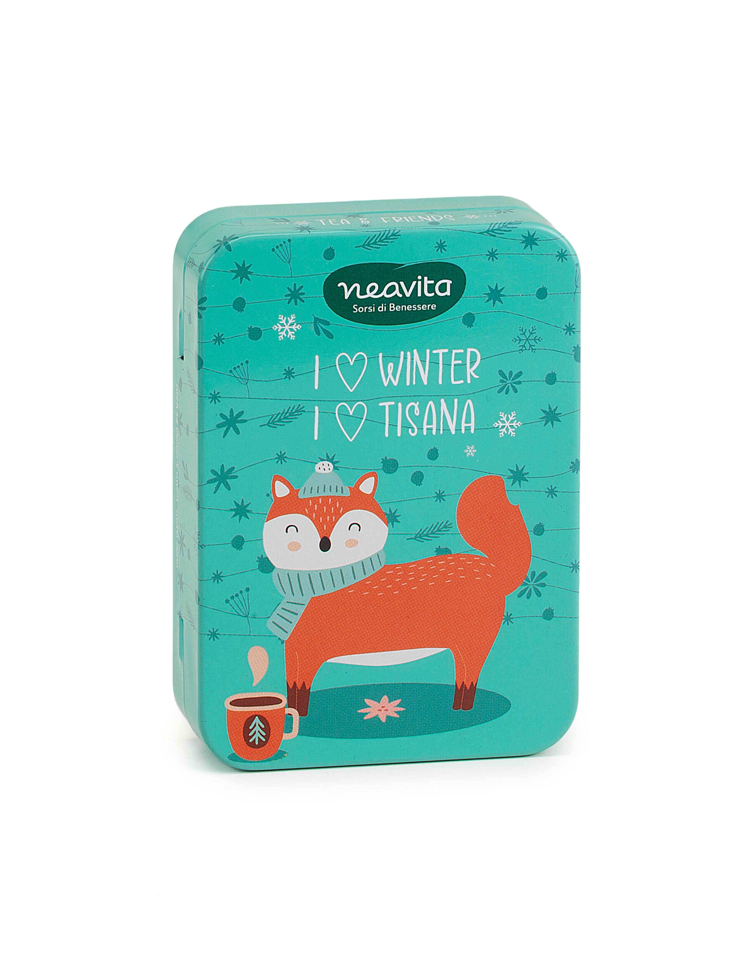 Mini Tin con filtri tisana