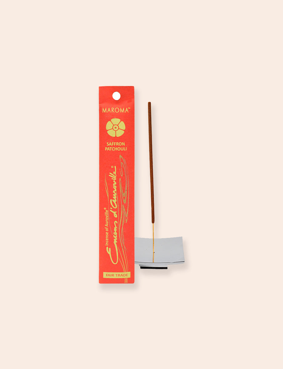 Saffron Patchouli 10 Incense Sticks