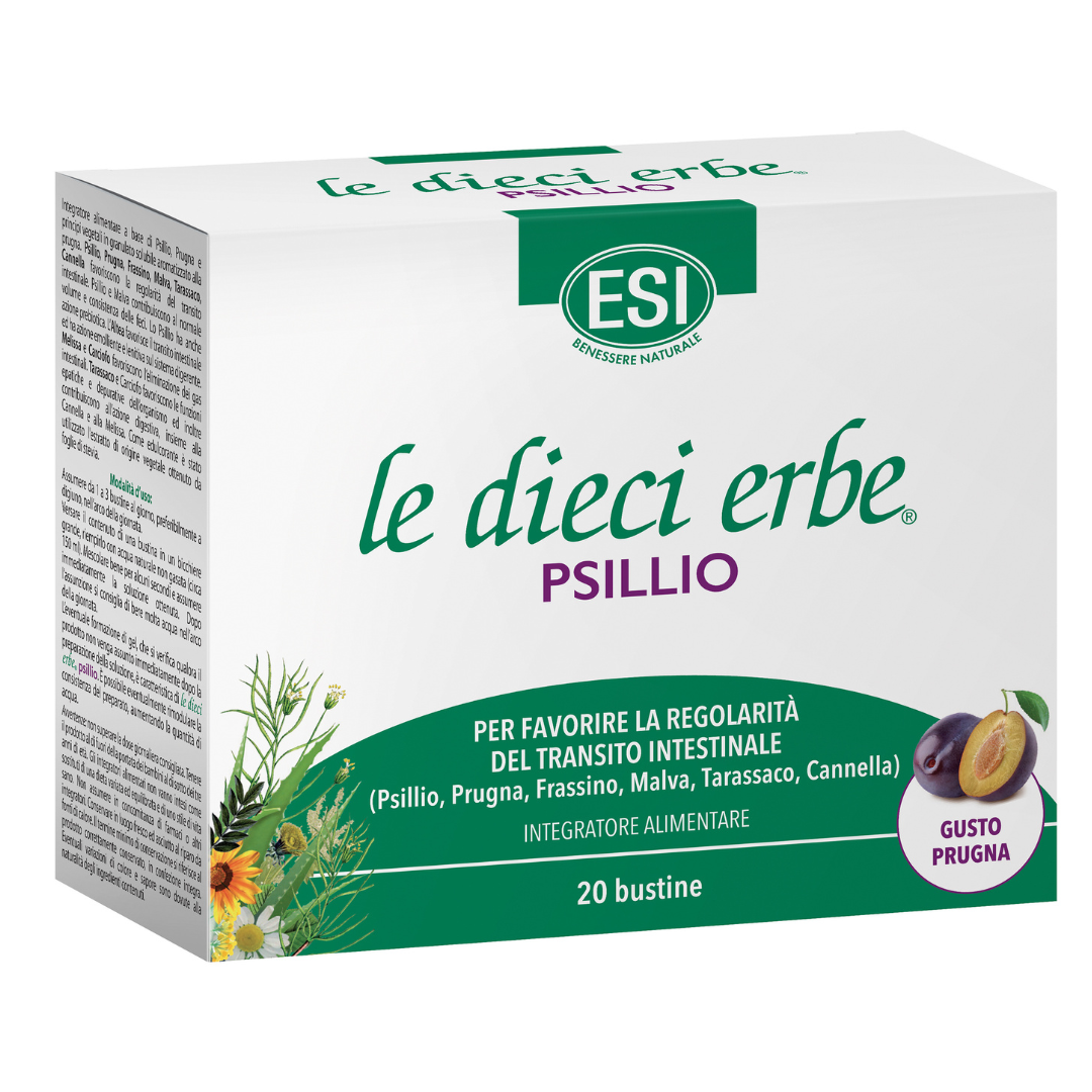 Le Dieci erbe Psillio