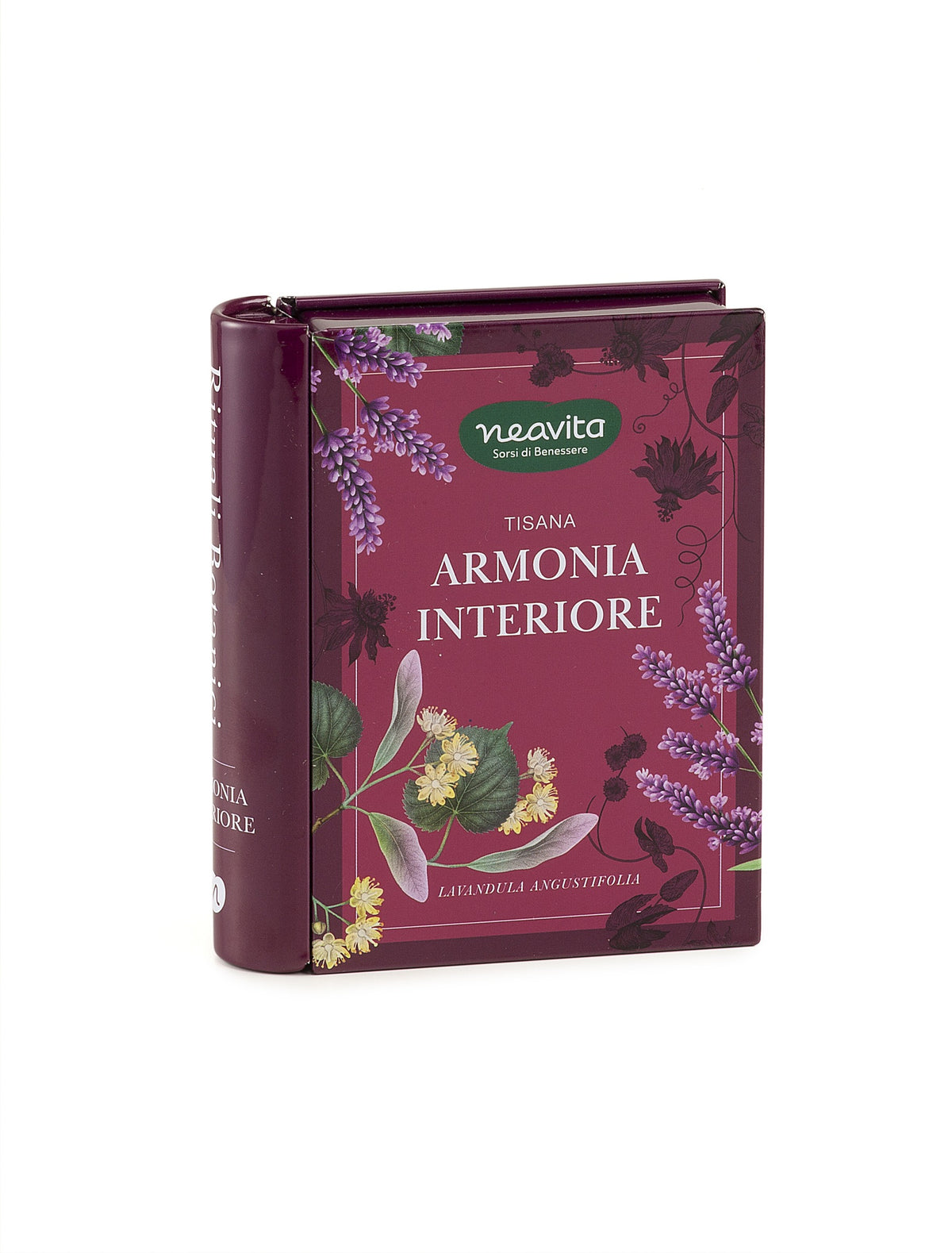 Neavita Tisana Armonia Interiore 5 FiltroScrigno Mini Libro MAGENTA 5 x 2,8 g