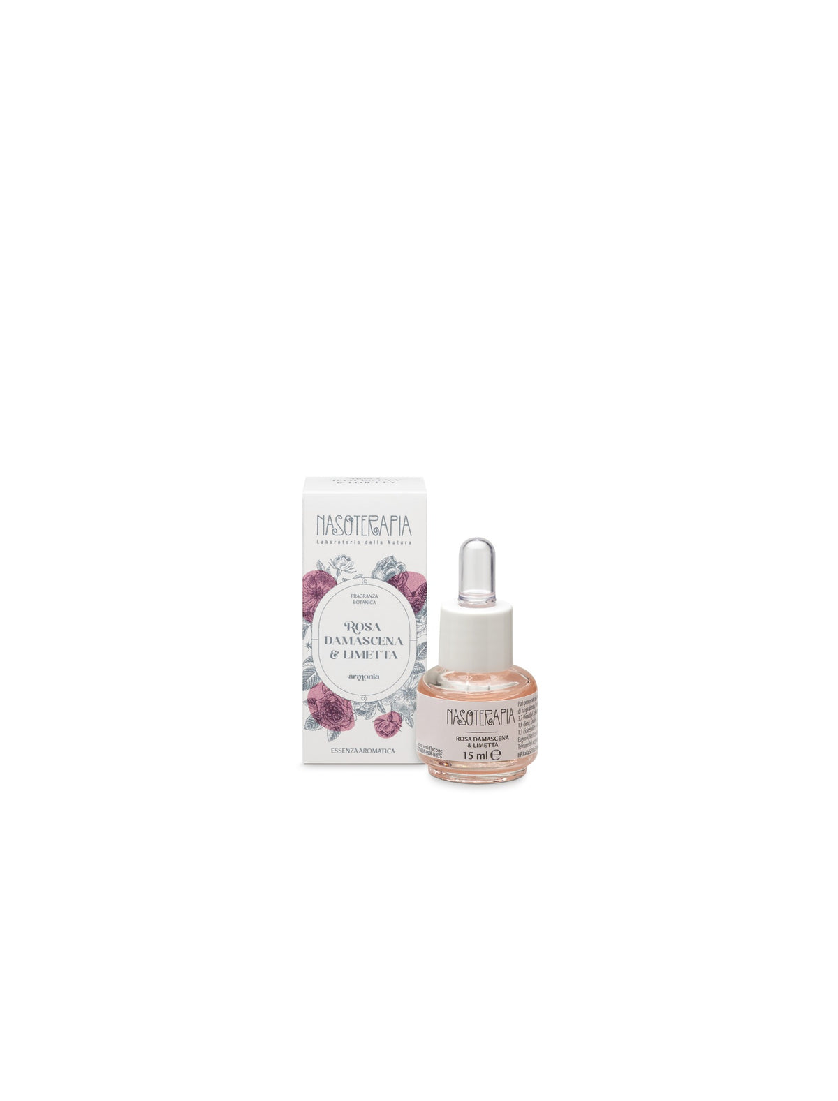Nasoterapia Essenza aromatica - Rosa Damascena e Limetta