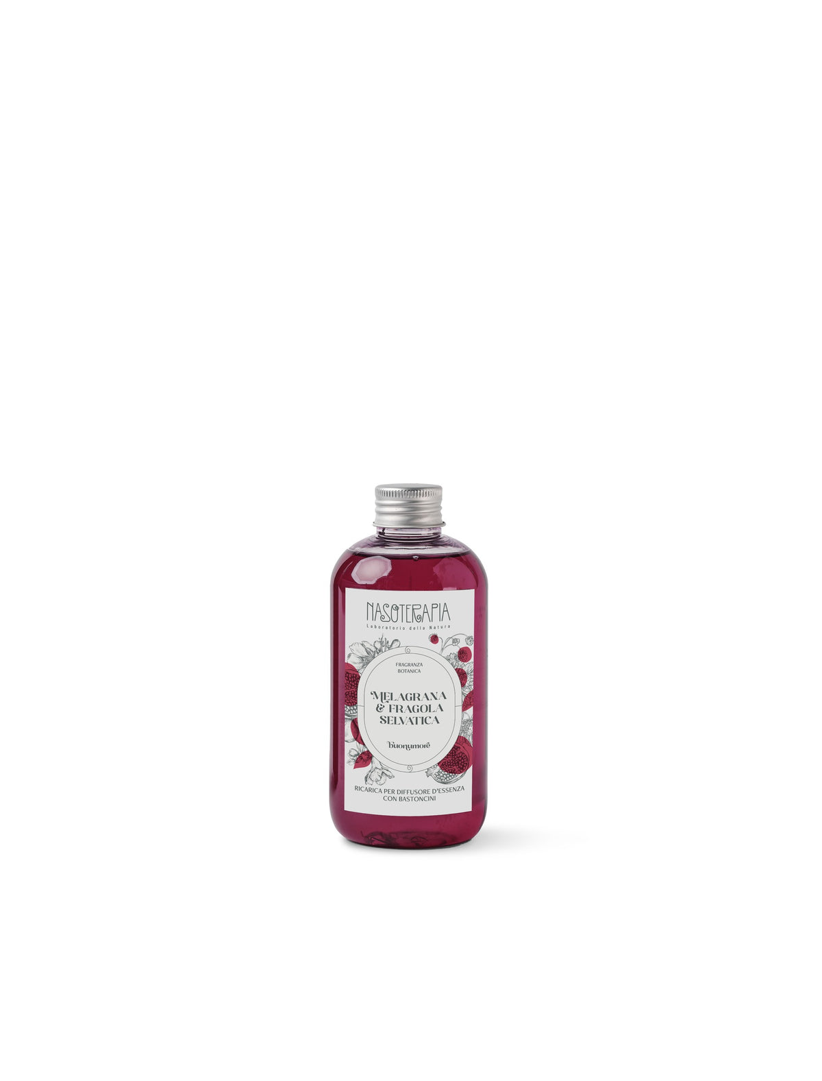 Nasoterapia Ricarica per diffusore con bastoncini - Melagrana e Fragola Selvatica 250 ml