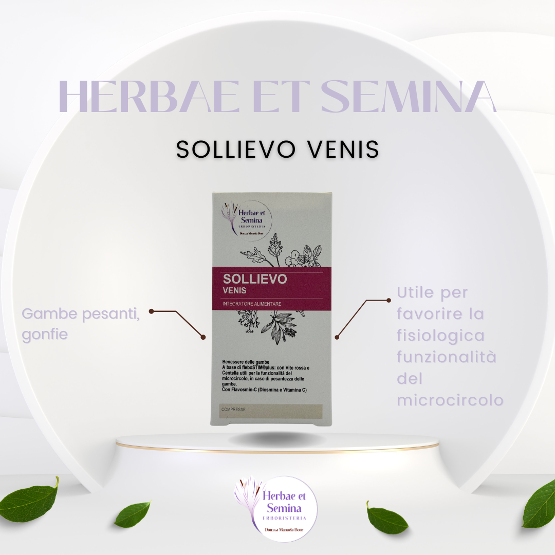 Sollievo Venis Compresse - Herbae et Semina