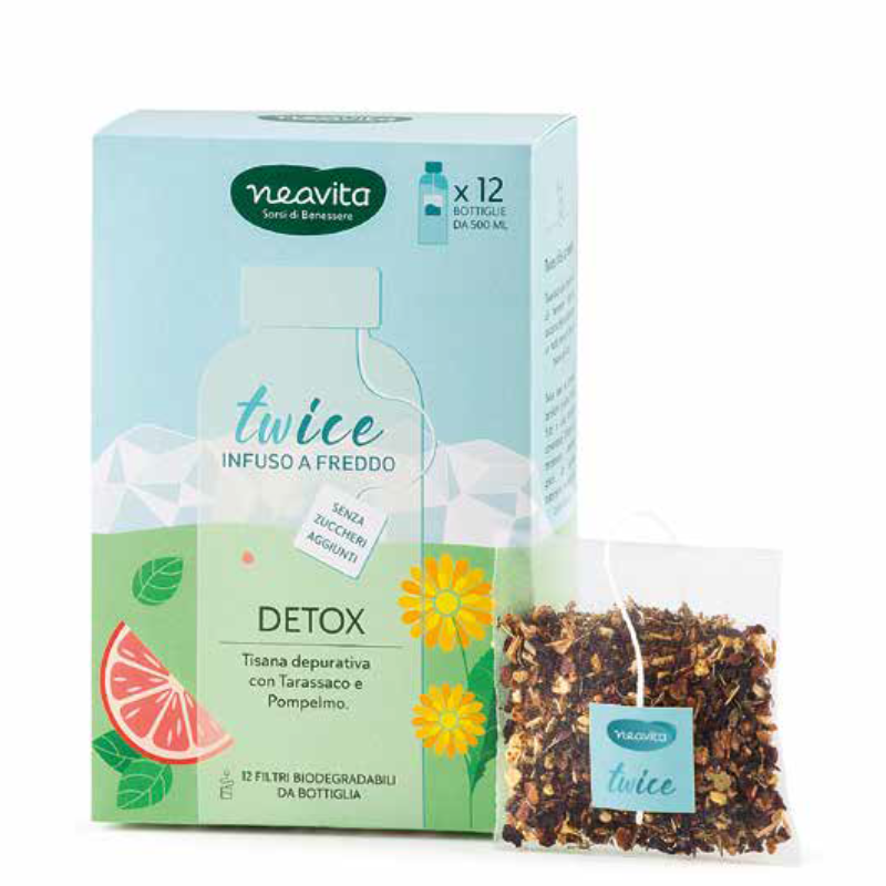 Twice To-Go Detox Infuso a freddo in maxi-filtro