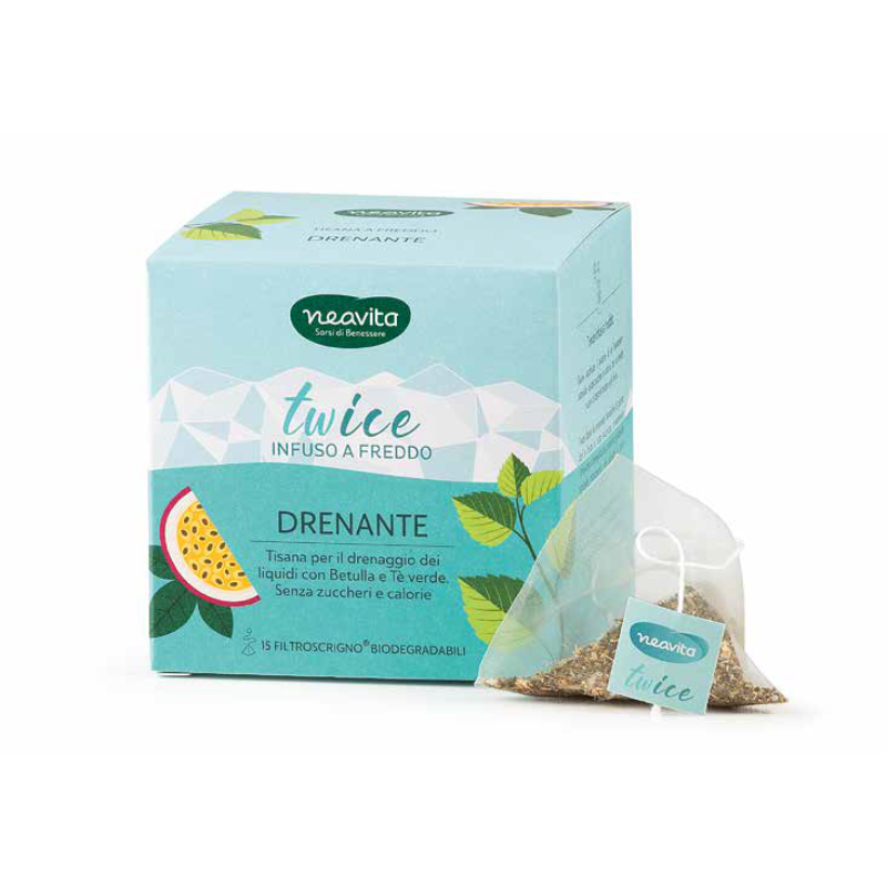 Twice Drenante Infuso a freddo in filtroscrigno