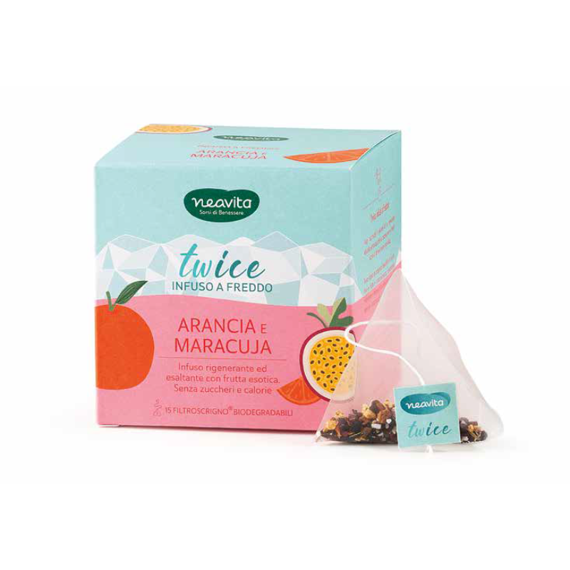 Twice Arancia & Maracuja Infuso a freddo in filtroscrigno