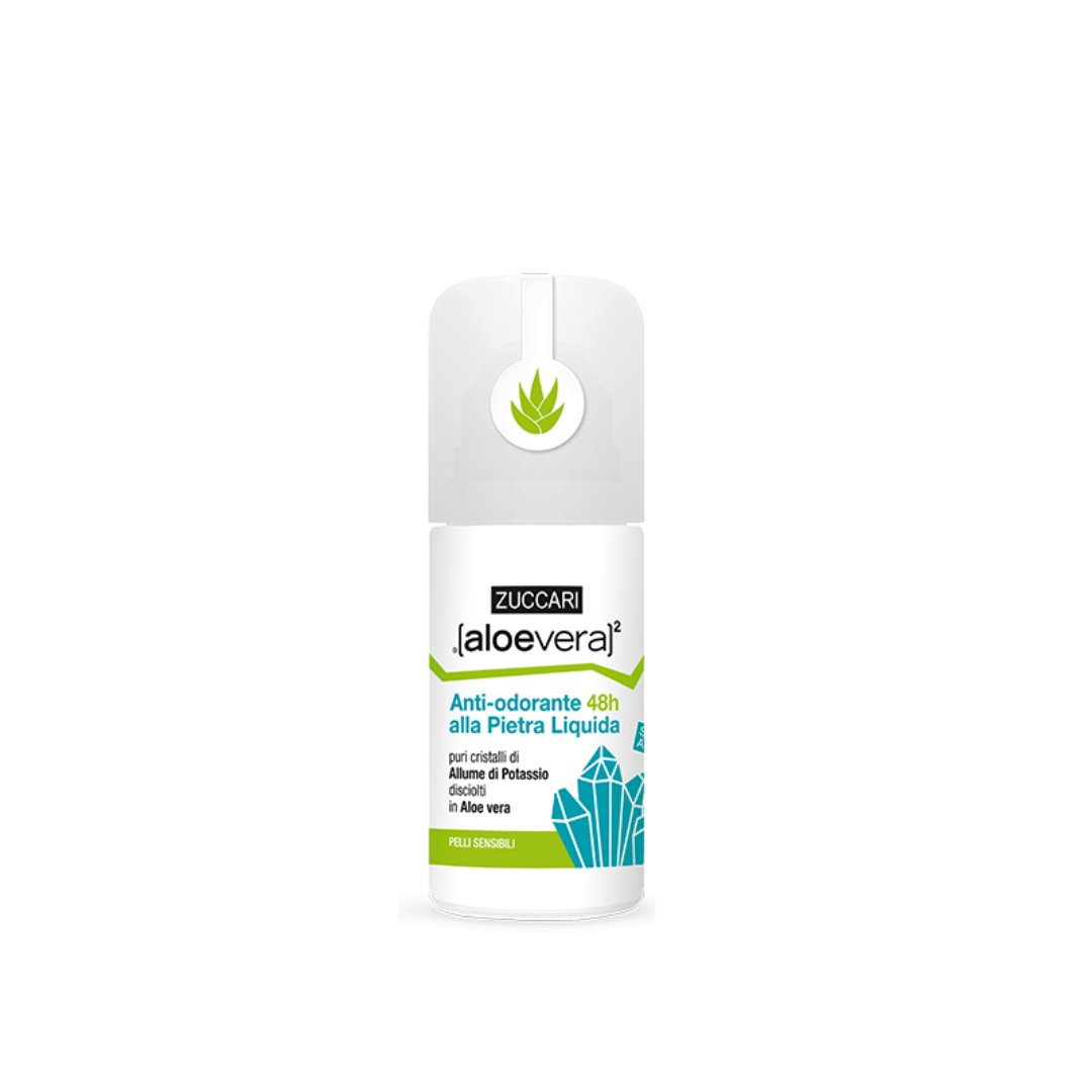 Anti-odorante 48H alla Pietra Liquida (Roll-on) - Herbae et Semina Erboristeria
