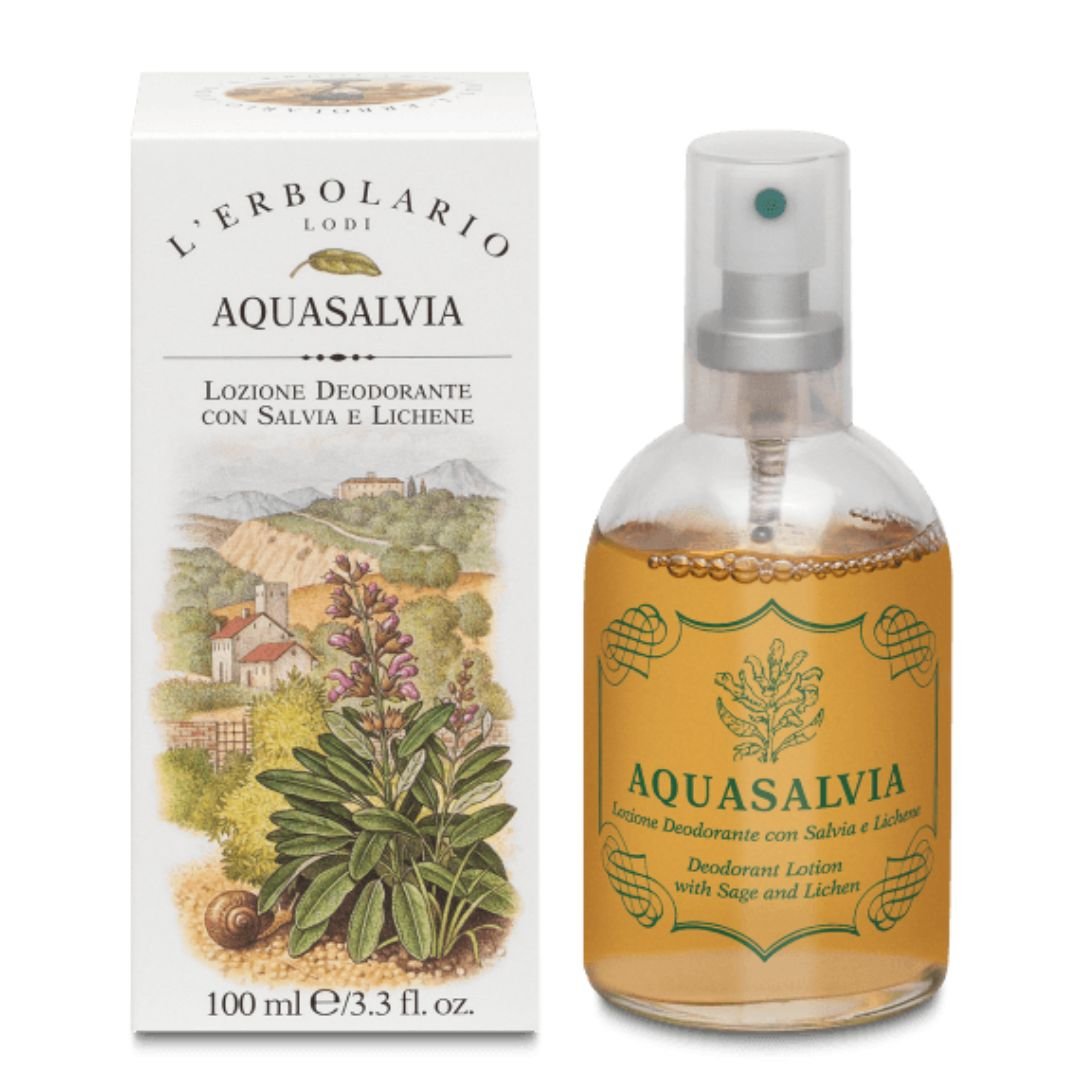 Aquasalvia Lozione Deodorante - Herbae et Semina Erboristeria