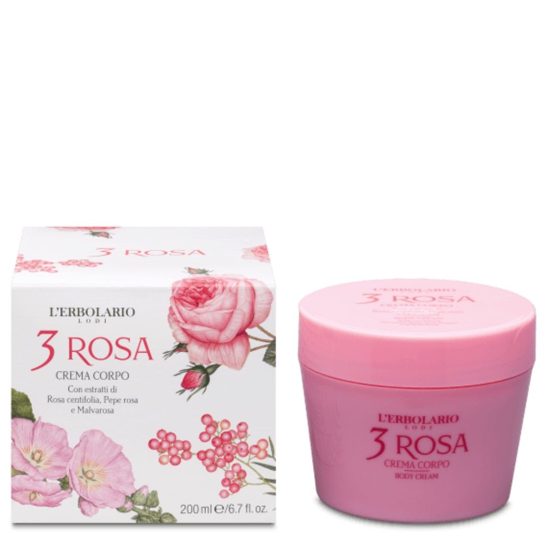 Crema Corpo 3 Rosa - Herbae et Semina Erboristeria