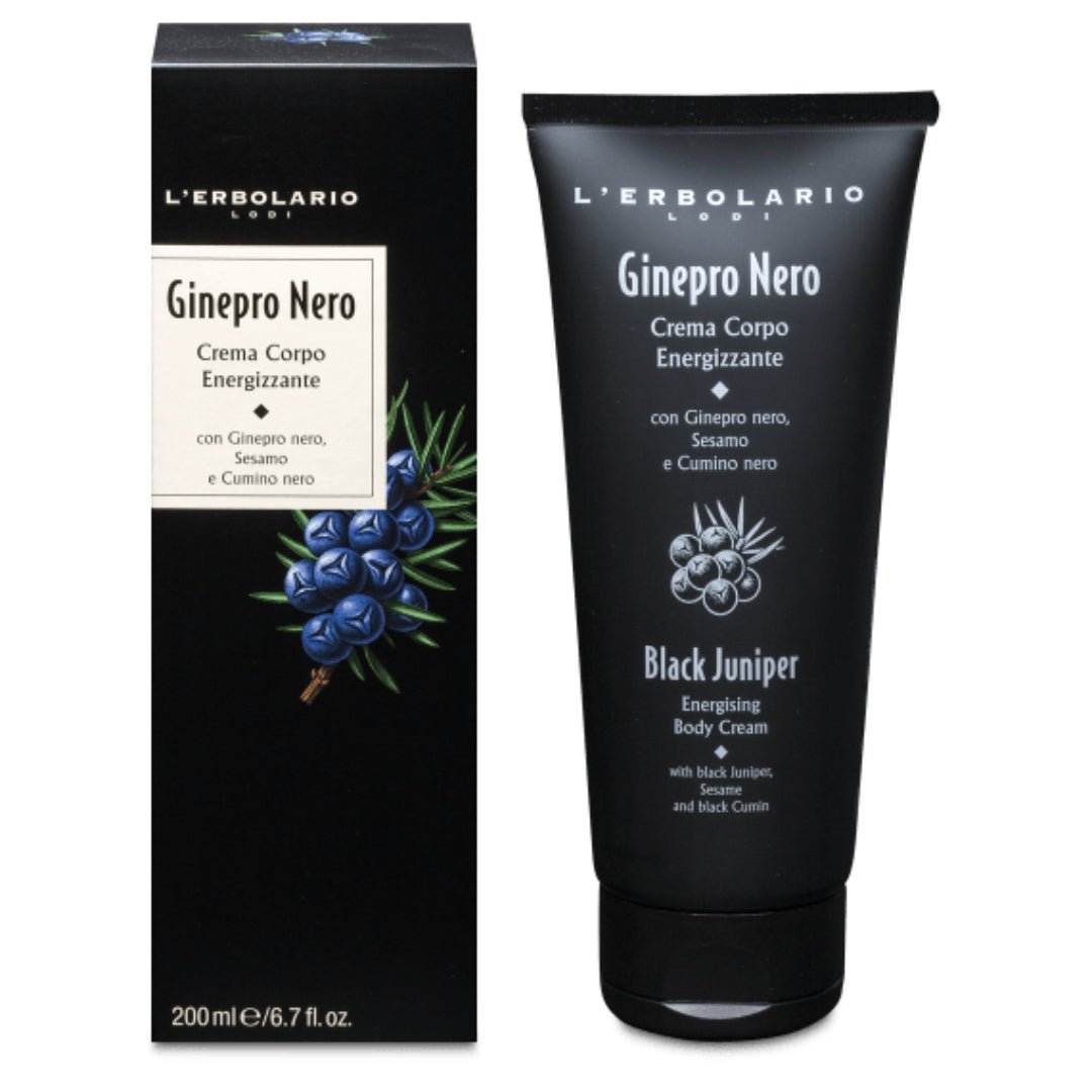Crema Corpo Energizzante Ginepro Nero - Herbae et Semina Erboristeria