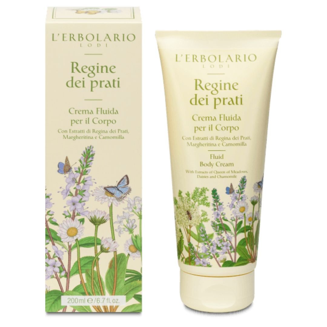 Crema Fluida per il Corpo Regine dei Prati - Herbae et Semina Erboristeria