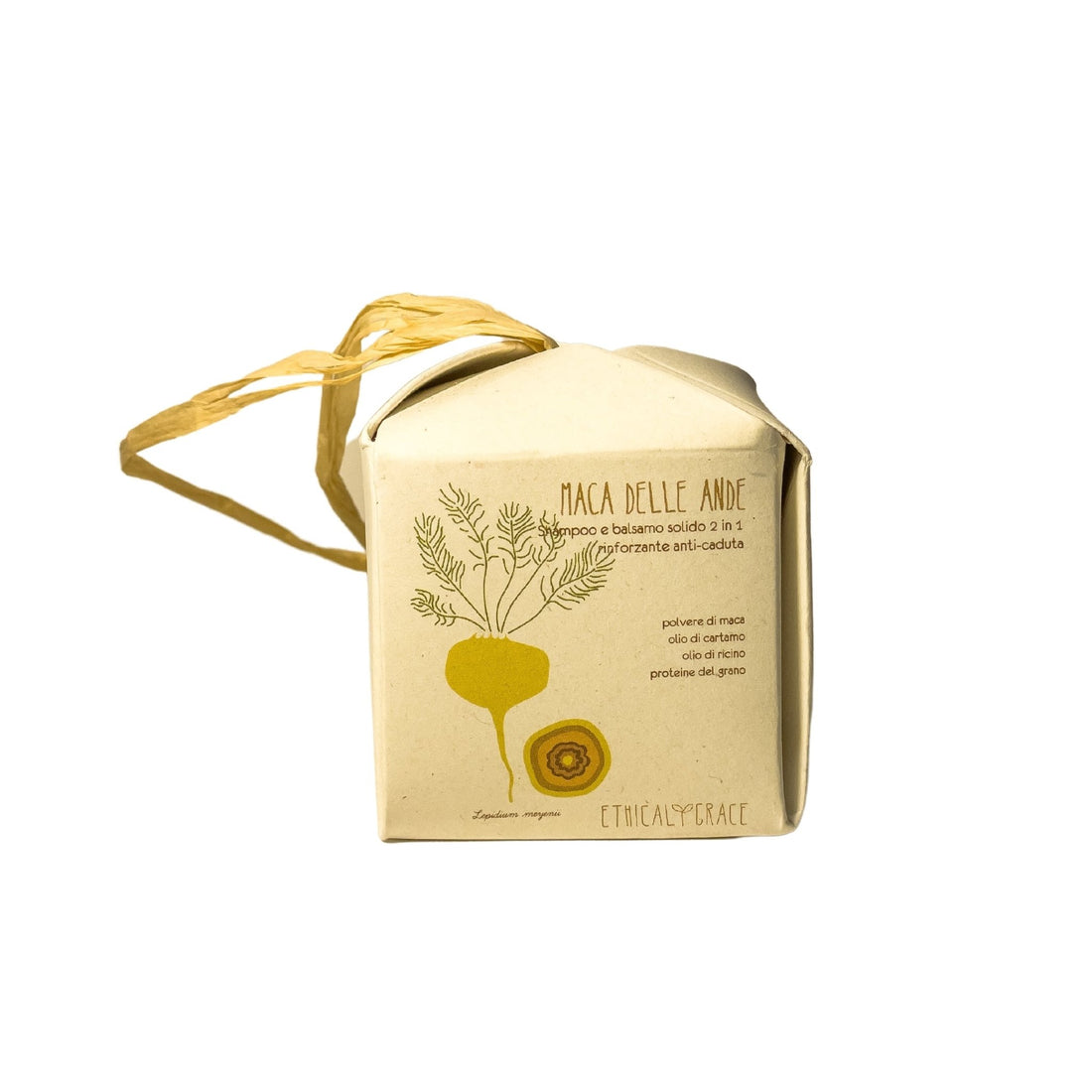 Shampoo e Balsamo Solido 2 in 1 Maca delle Ande - Herbae et Semina Erboristeria