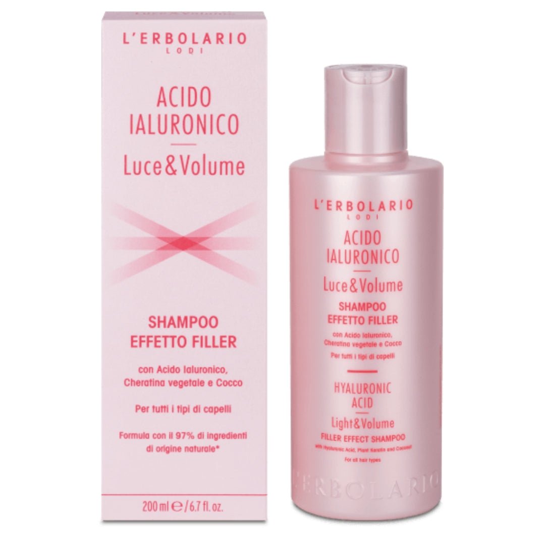 Shampoo Effetto Filler Acido Ialuronico Luce&Volume - Herbae et Semina Erboristeria
