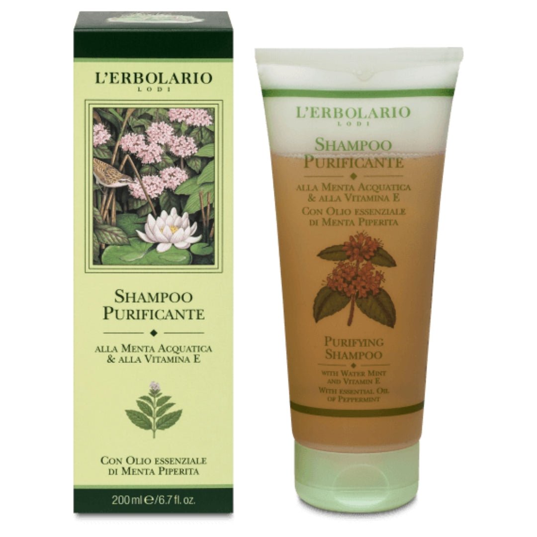 Shampoo Purificante alla Menta e alla Vitamina E - Herbae et Semina Erboristeria