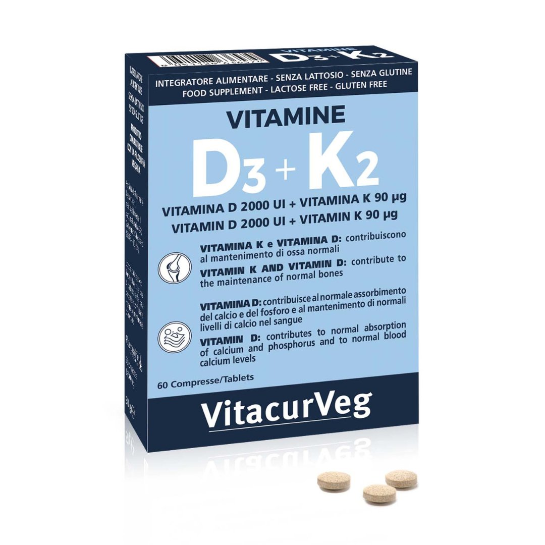Vitamine D3 + K2 - Herbae et Semina Erboristeria