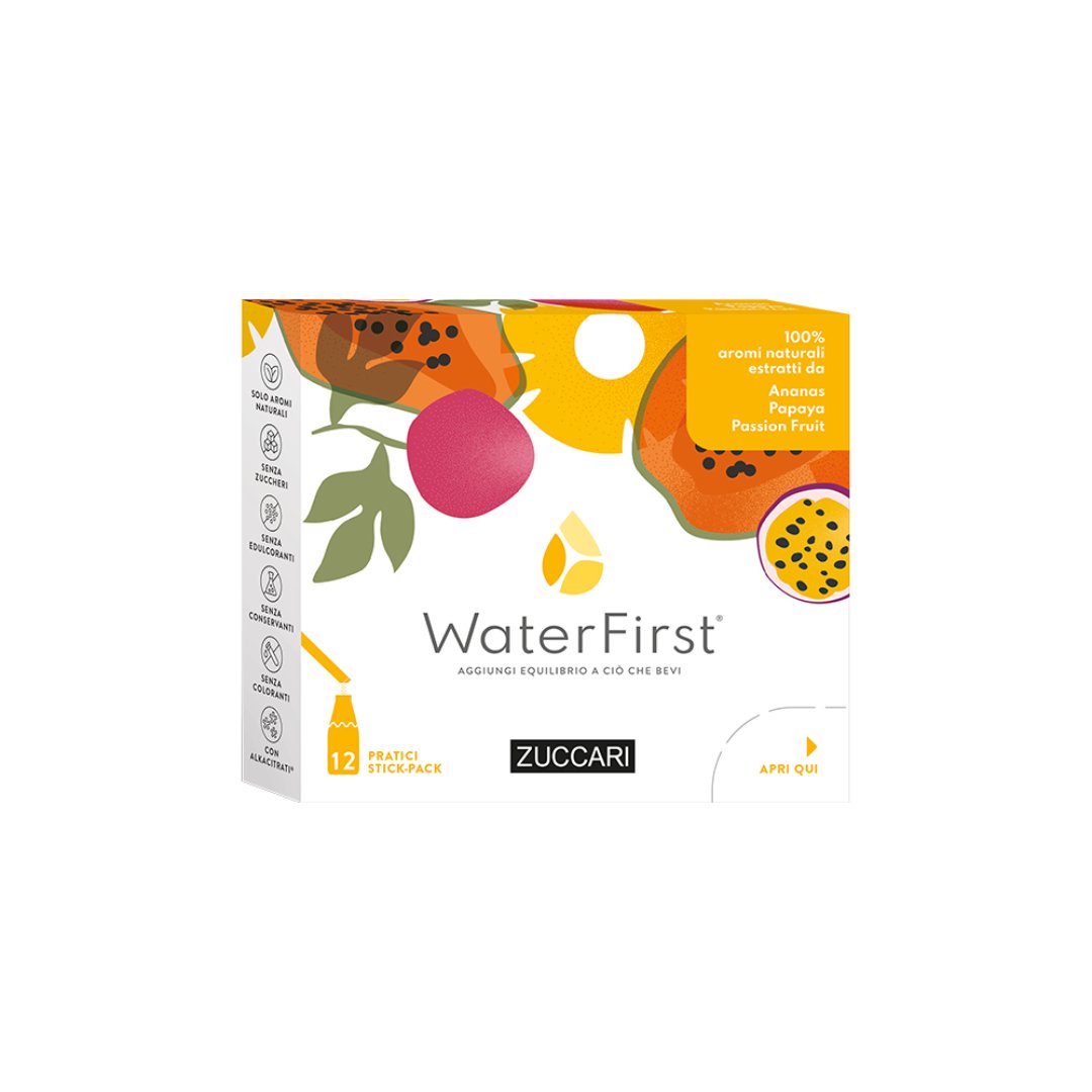 WaterFirst Ananas Papaya Passion Fruit - Herbae et Semina Erboristeria
