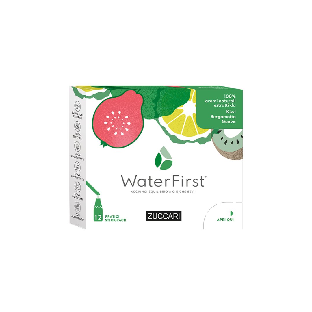WaterFirst Kiwi Bergamotto Guava - Herbae et Semina Erboristeria
