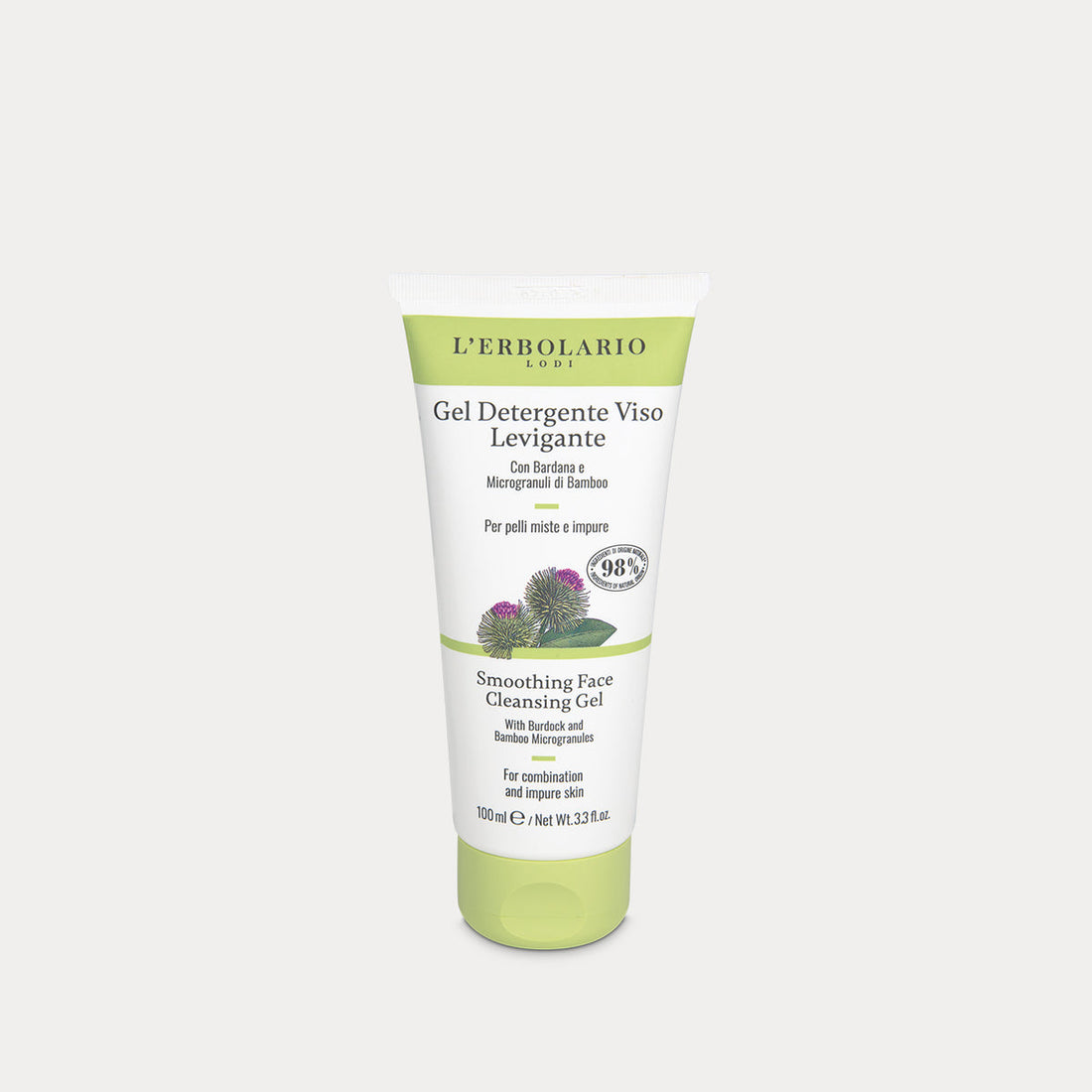 Gel detergente viso levigante