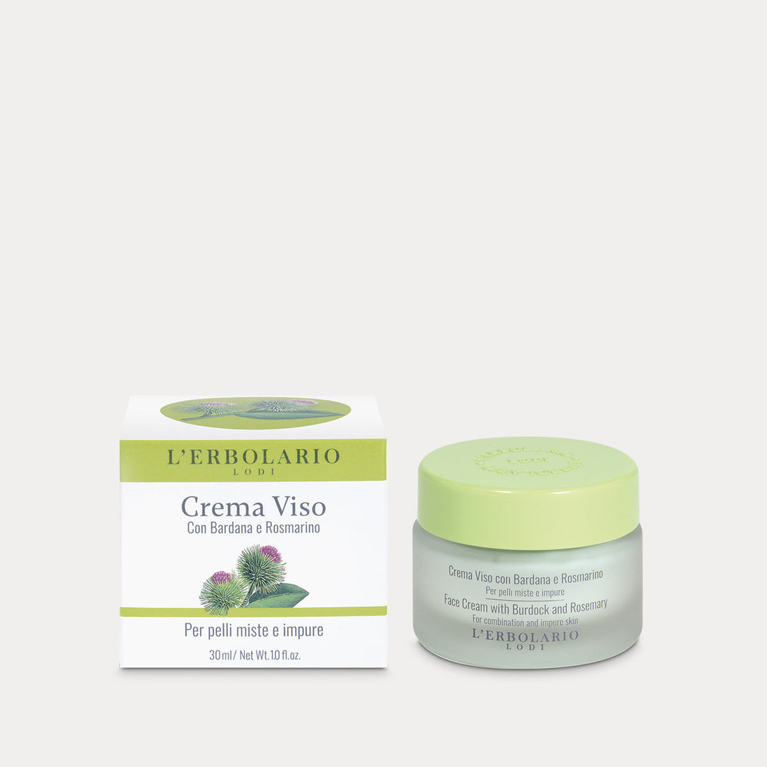 Crema viso per pelli miste ed impure