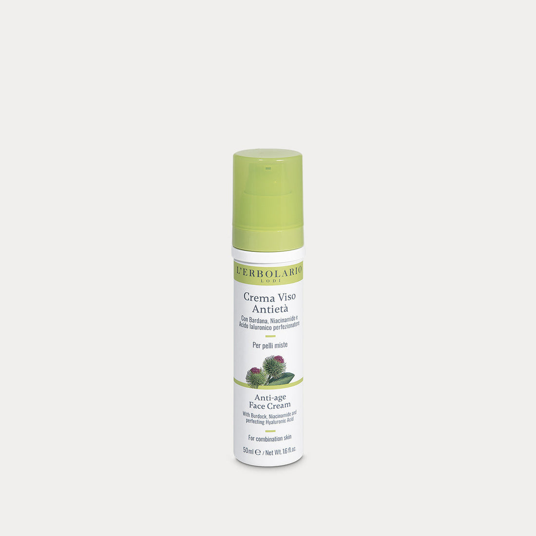 Crema viso antietà