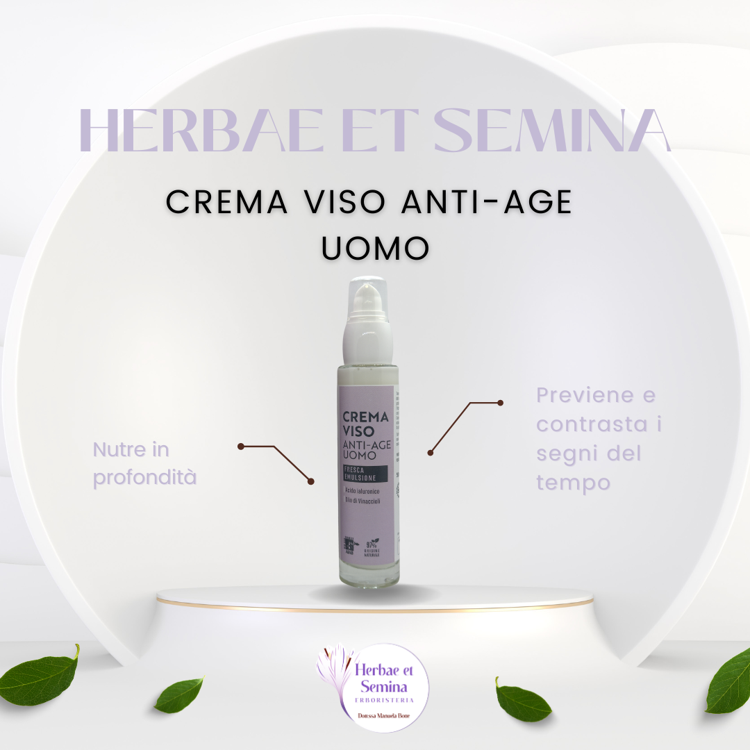 Crema viso uomo - Herbae et Semina
