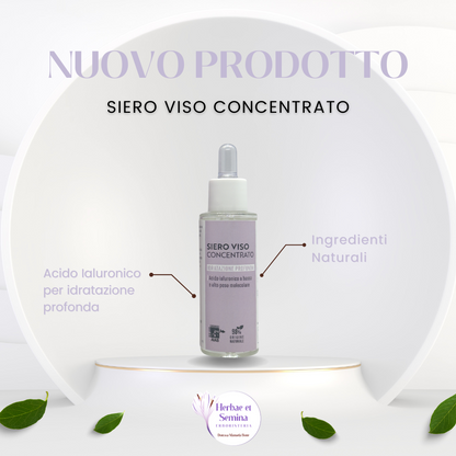 Siero Viso Acido Ialuronico - Herbae et Semina