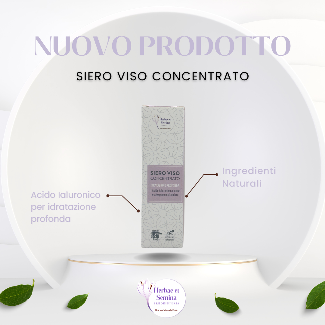 Siero Viso Acido Ialuronico - Herbae et Semina