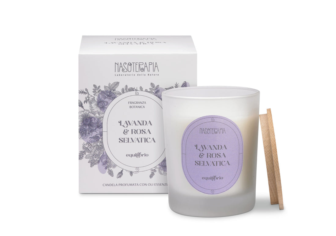 Candela Lavanda &amp; Rosa Selvatica