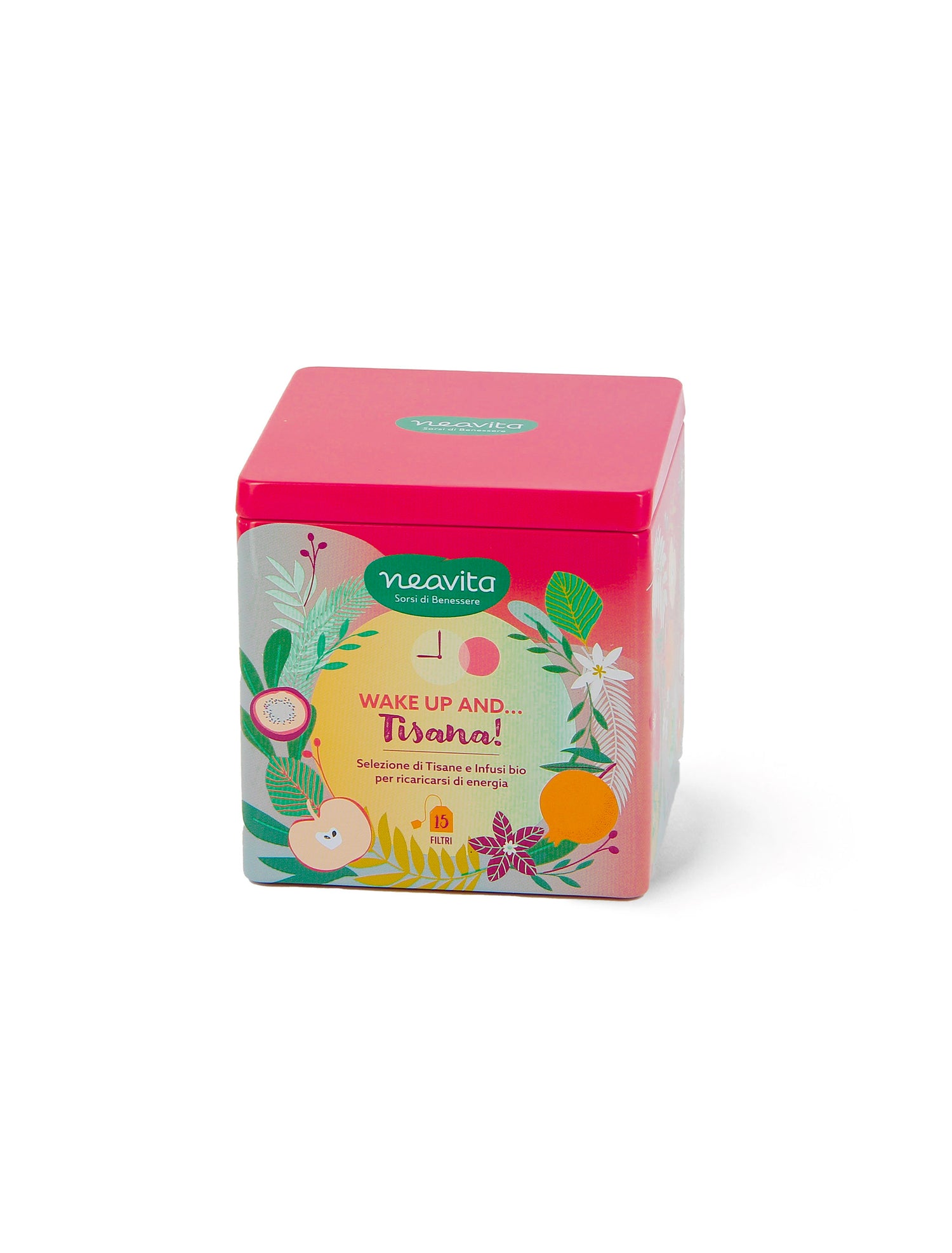 Square Tin 15 Filtri - Wake up BIO