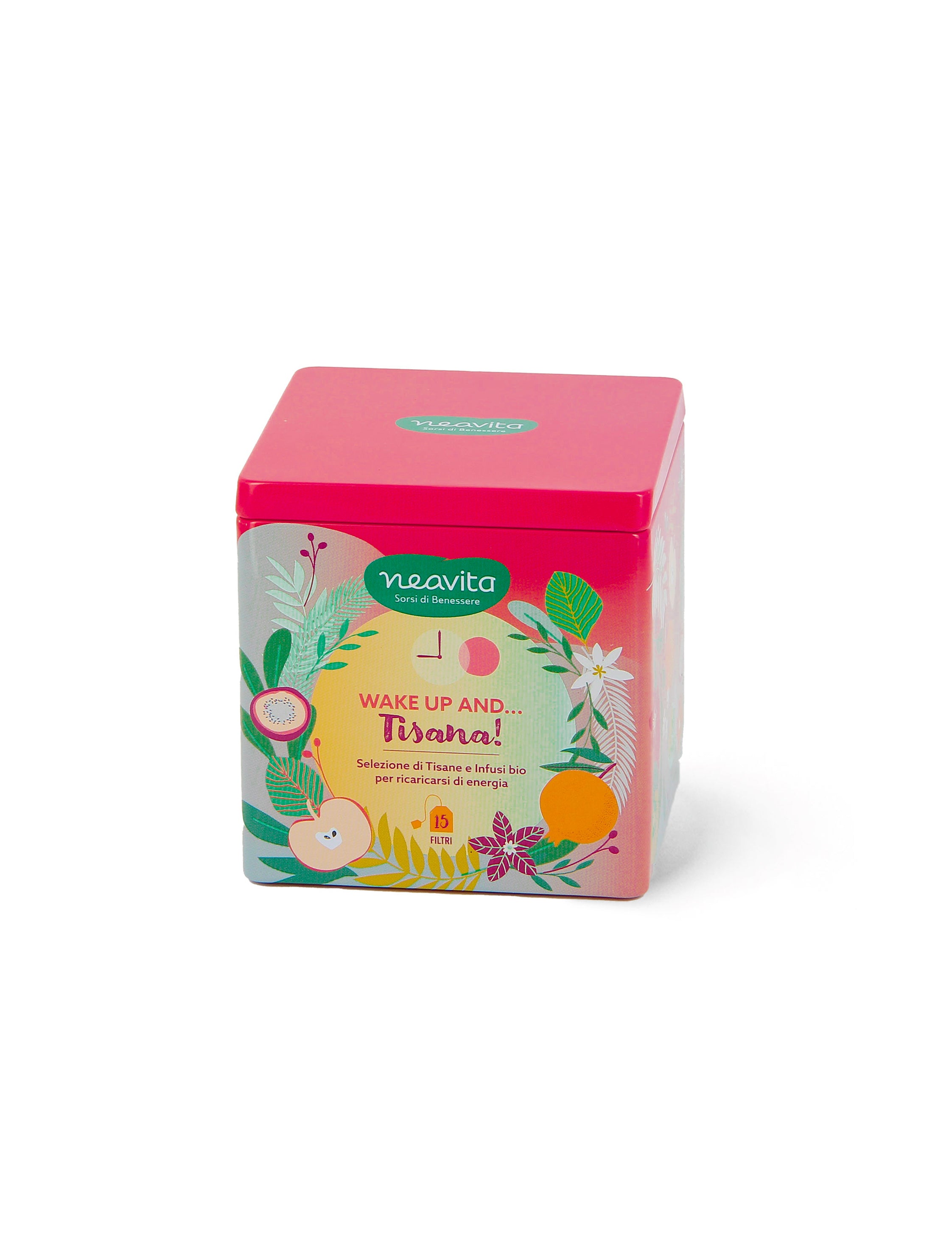Square Tin 15 Filtri - Wake up BIO