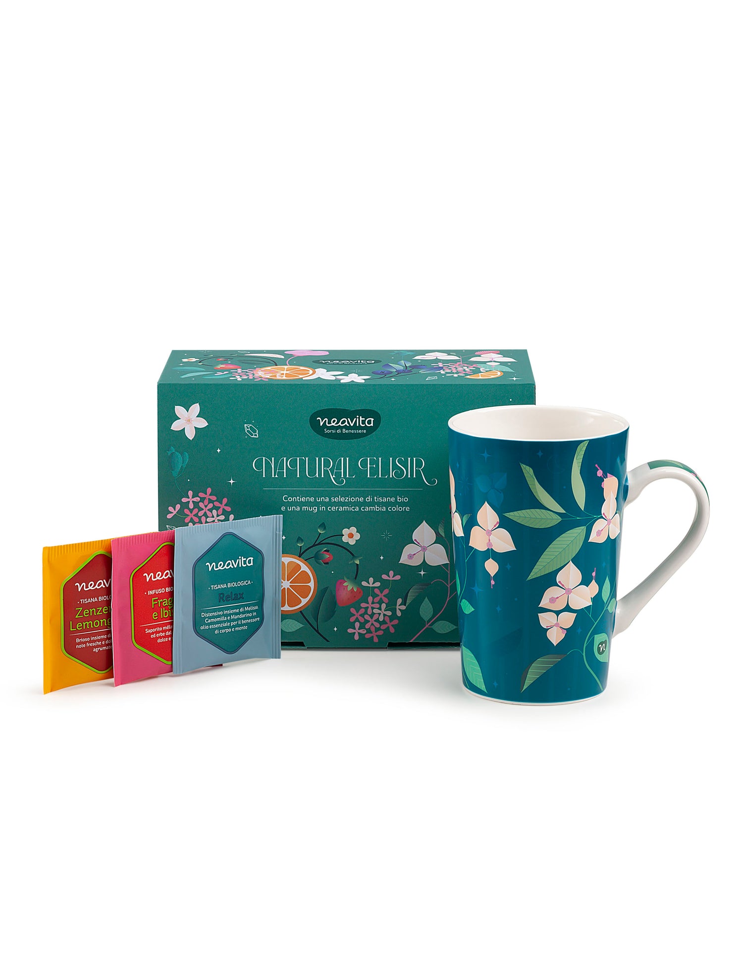 Cofanetto Mug Cambia Colore con 9 filtri Natural Vibes