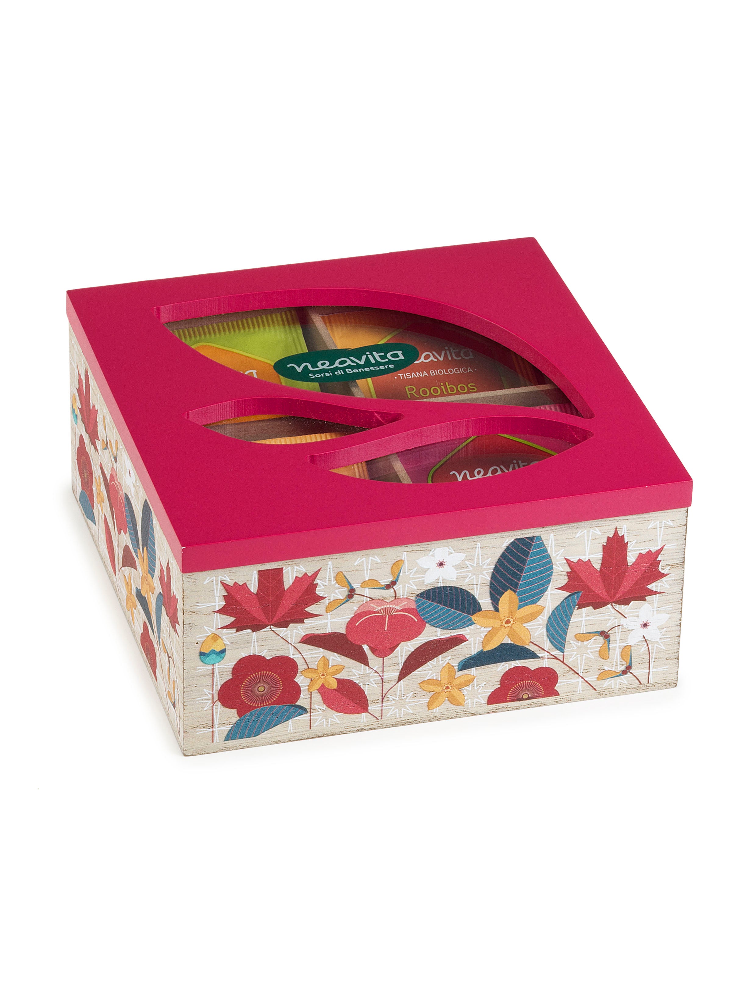 Cofanetto legno Rosa 20 filtri BIO