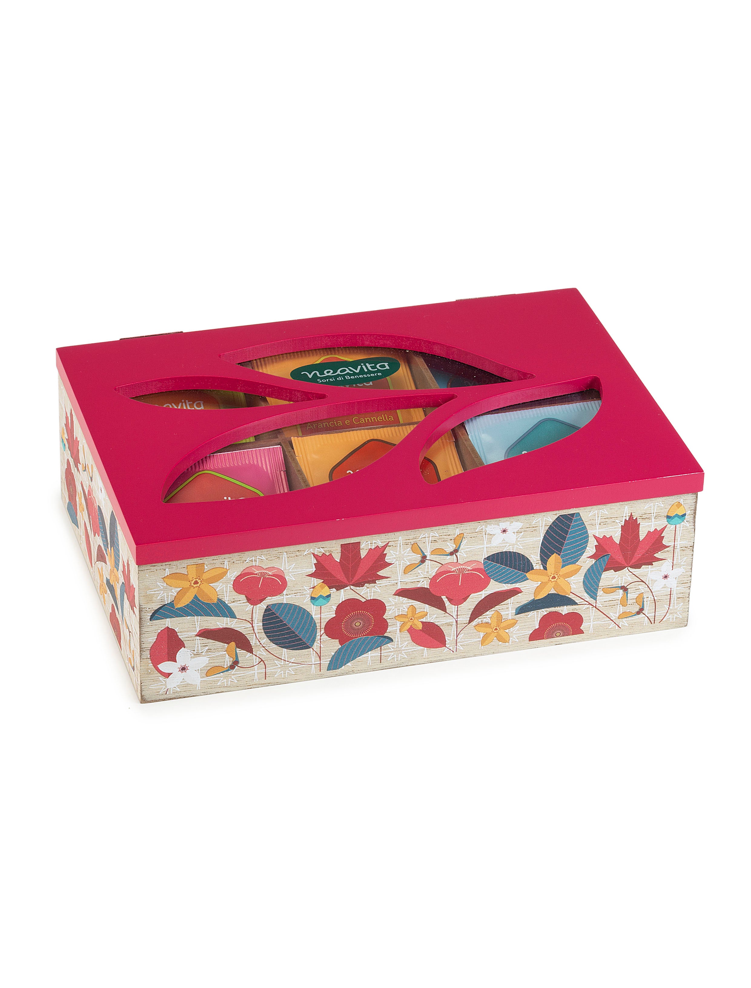 Cofanetto legno Rosa 30 filtri BIO