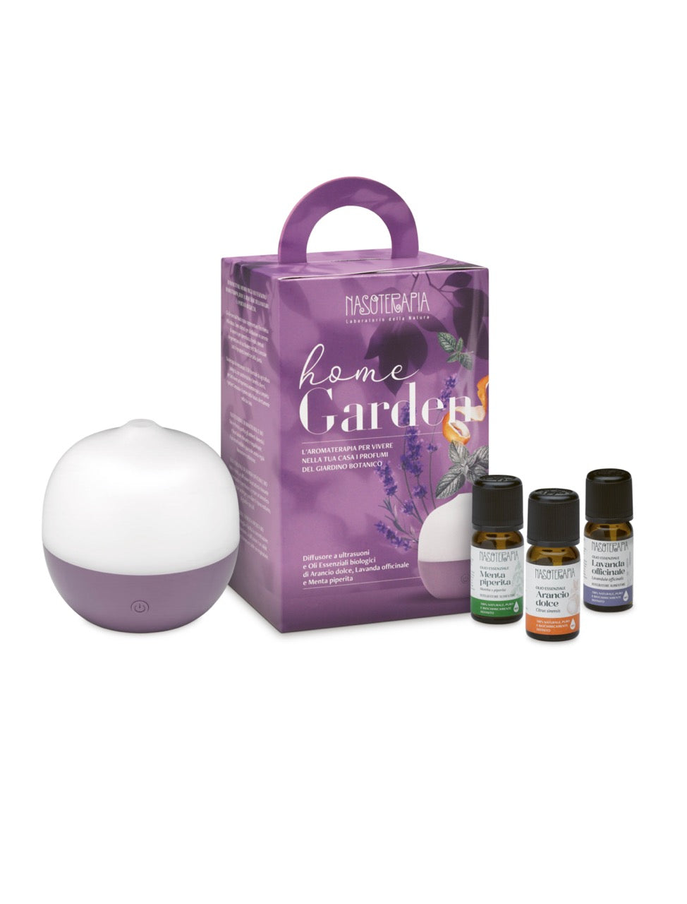 Kit Home Garden con diffusore e 3 Oli Essenziali