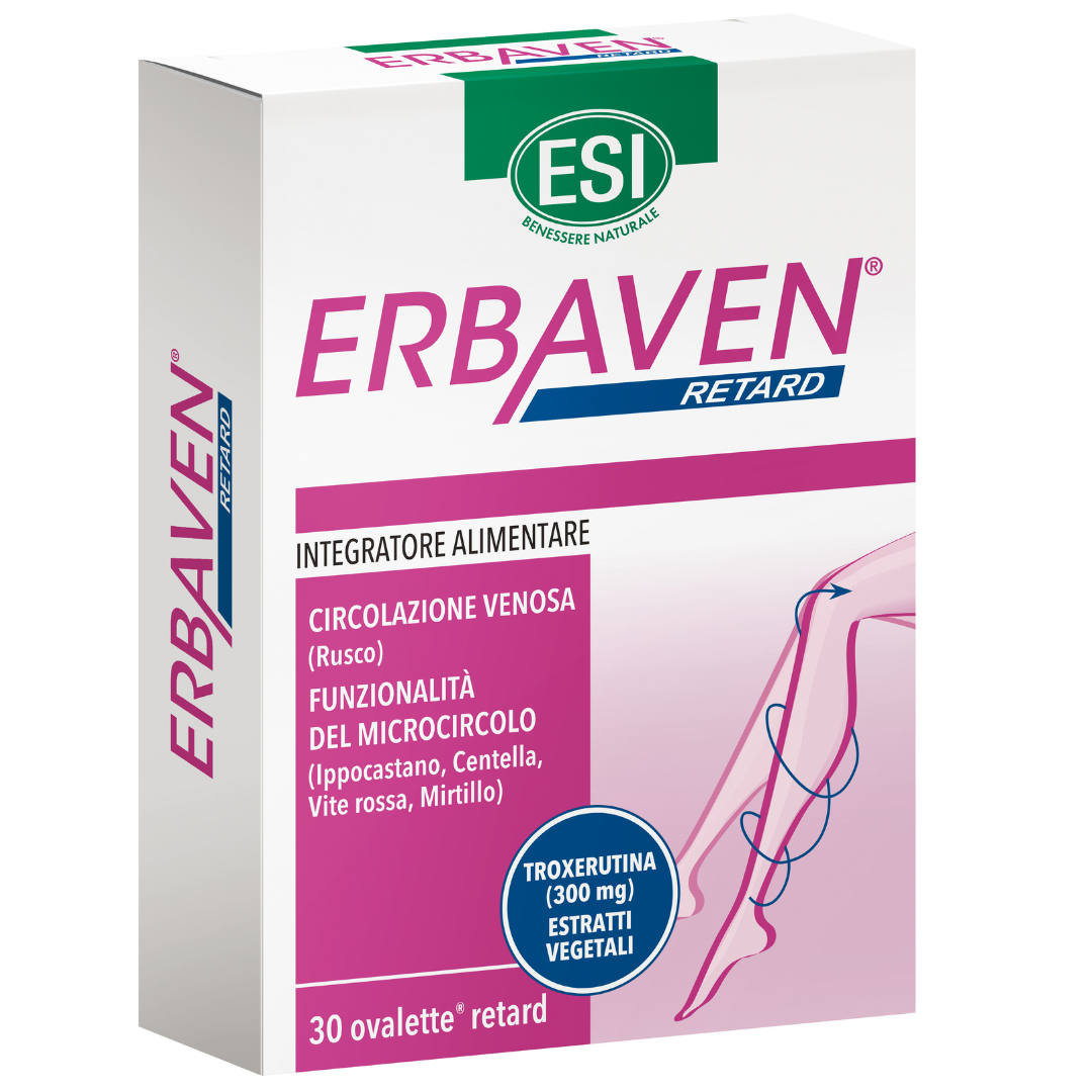 Integratore per drenare e alleggerire le gambe gonfie e pesanti