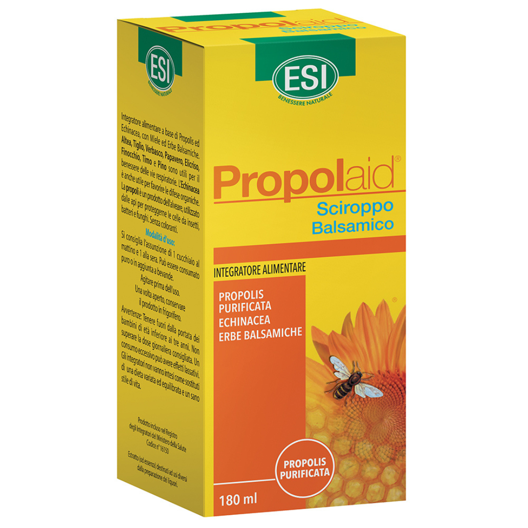 Sciroppo balsamico a base di Propoli ed Echinacea