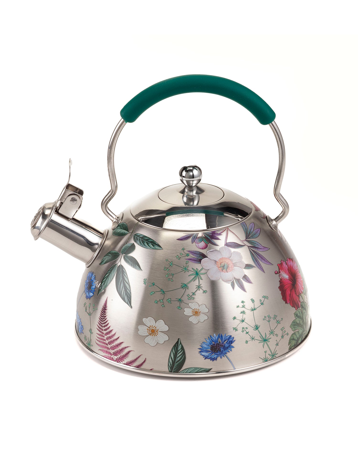 Bollitore a fischio Acciaio Herbarium