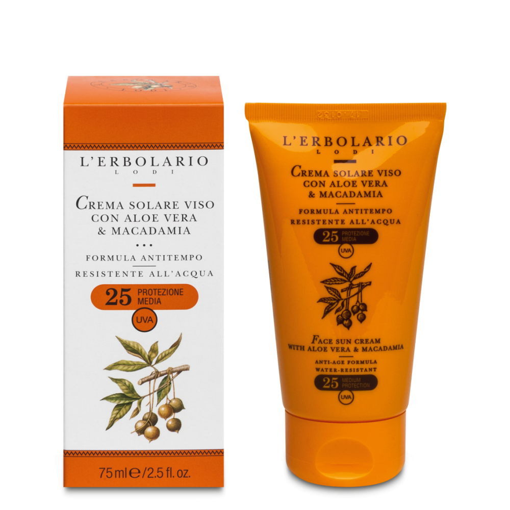 Crema Solare Viso Anti-tempo SPF 25