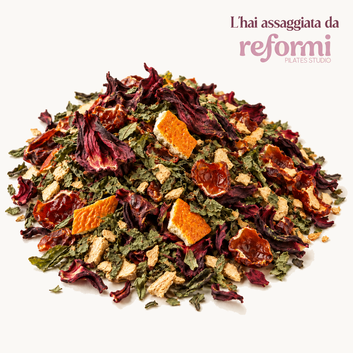 Fresh Ginger con logo Reformi e scritta L’hai assaggiata da.