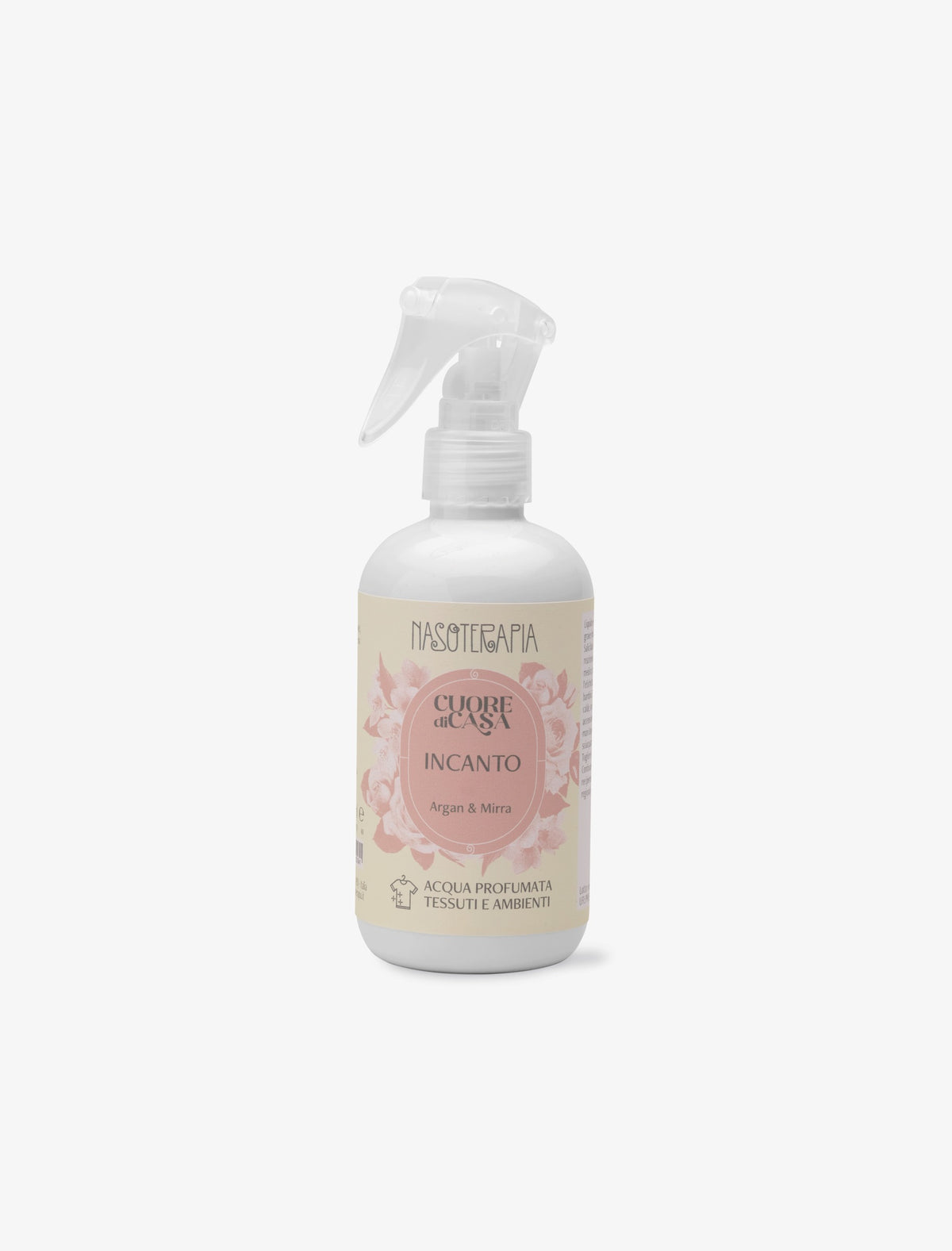 Nasoterapia Cuore di Casa Incanto - Acqua profumata Argan e Mirra 250 ml