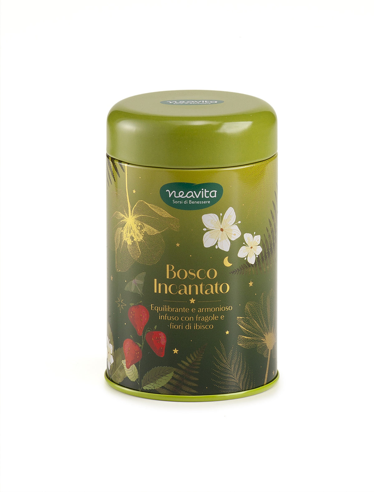 Neavita Infuso Bosco Incantato 7 FiltroScrigno Barattolino VERDE 7 x 3,5 g
