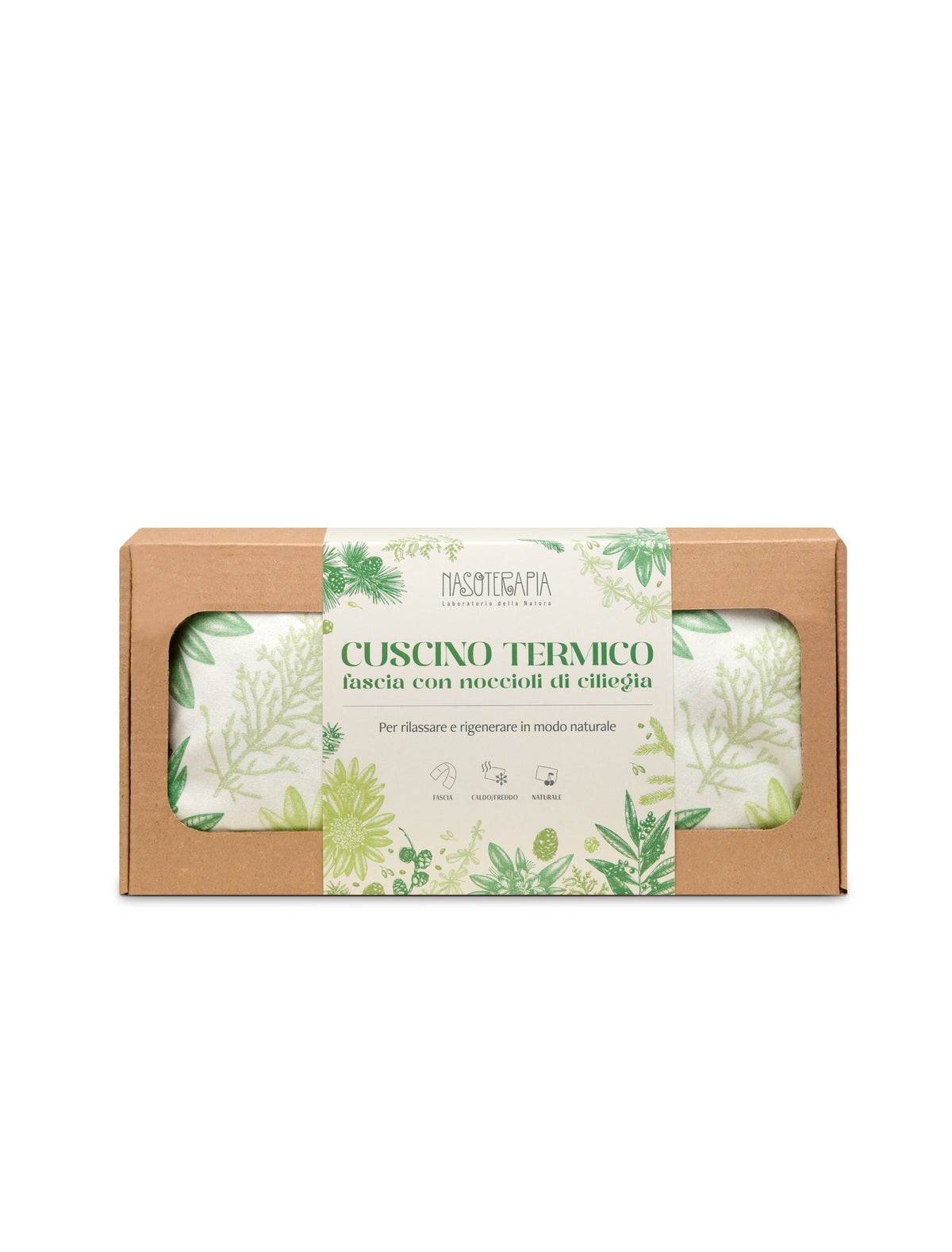 Nasoterapia Cuscino con noccioli di ciliegia ABETE 1 pz
