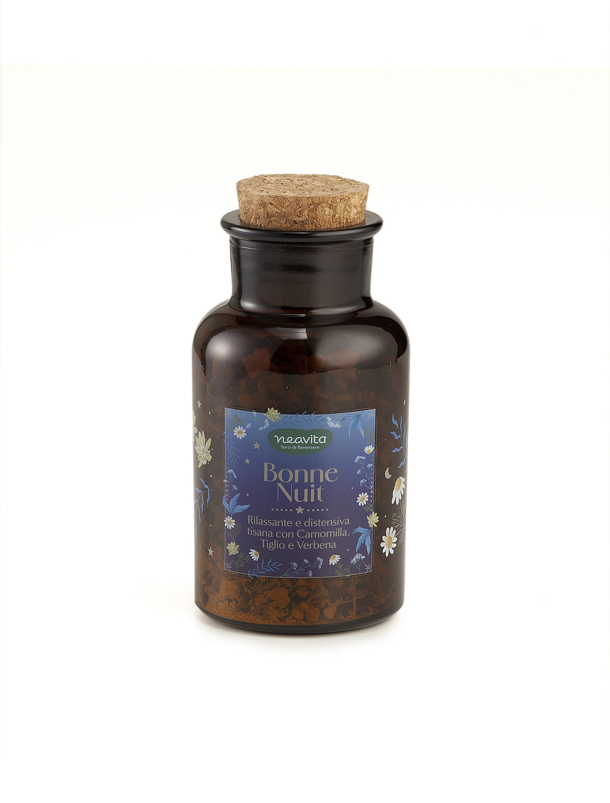 Neavita Tisana Bonne Nuit in Barattolo Vetro BLU 50 g