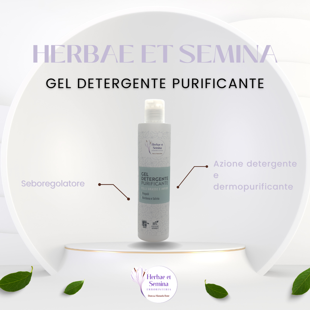 Gel detergente purificante - Herbae et Semina