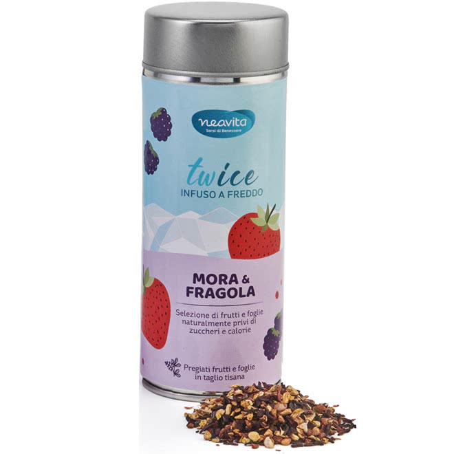 Twice Mora &amp; Fragola Infuso a freddo in latta