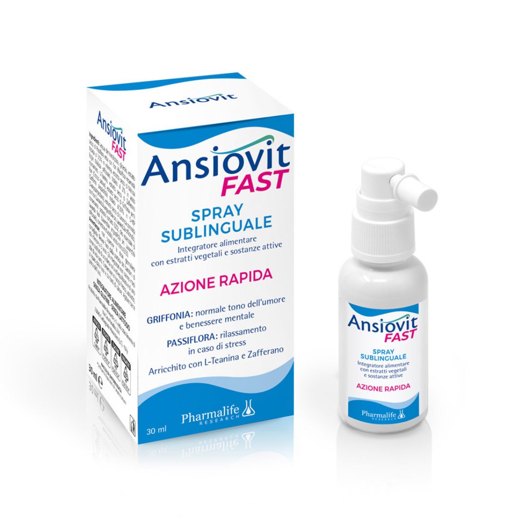 Ansiovit Fast Spray Sublinguale - Herbae et Semina Erboristeria