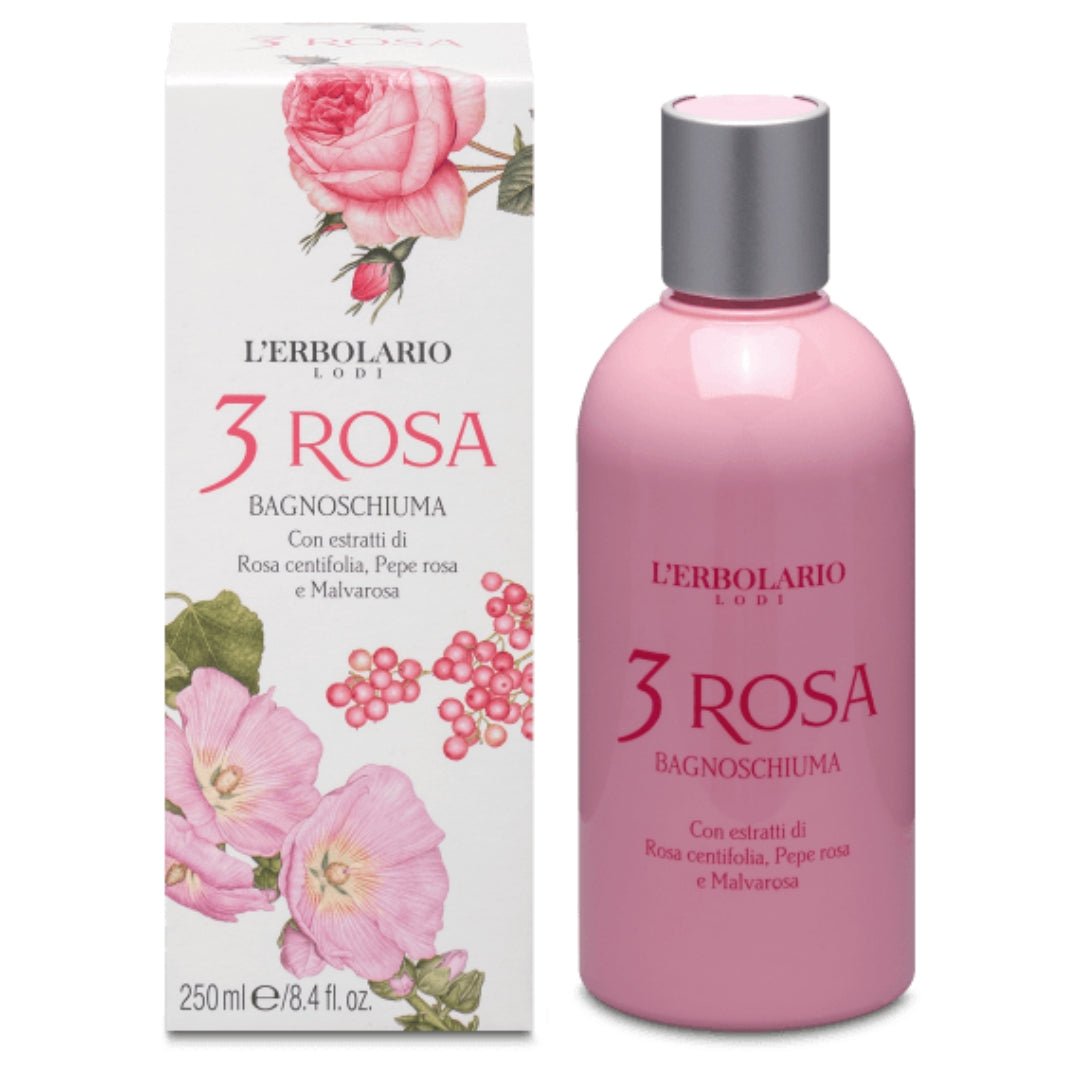 Bagnoschiuma 3 Rosa - Herbae et Semina Erboristeria