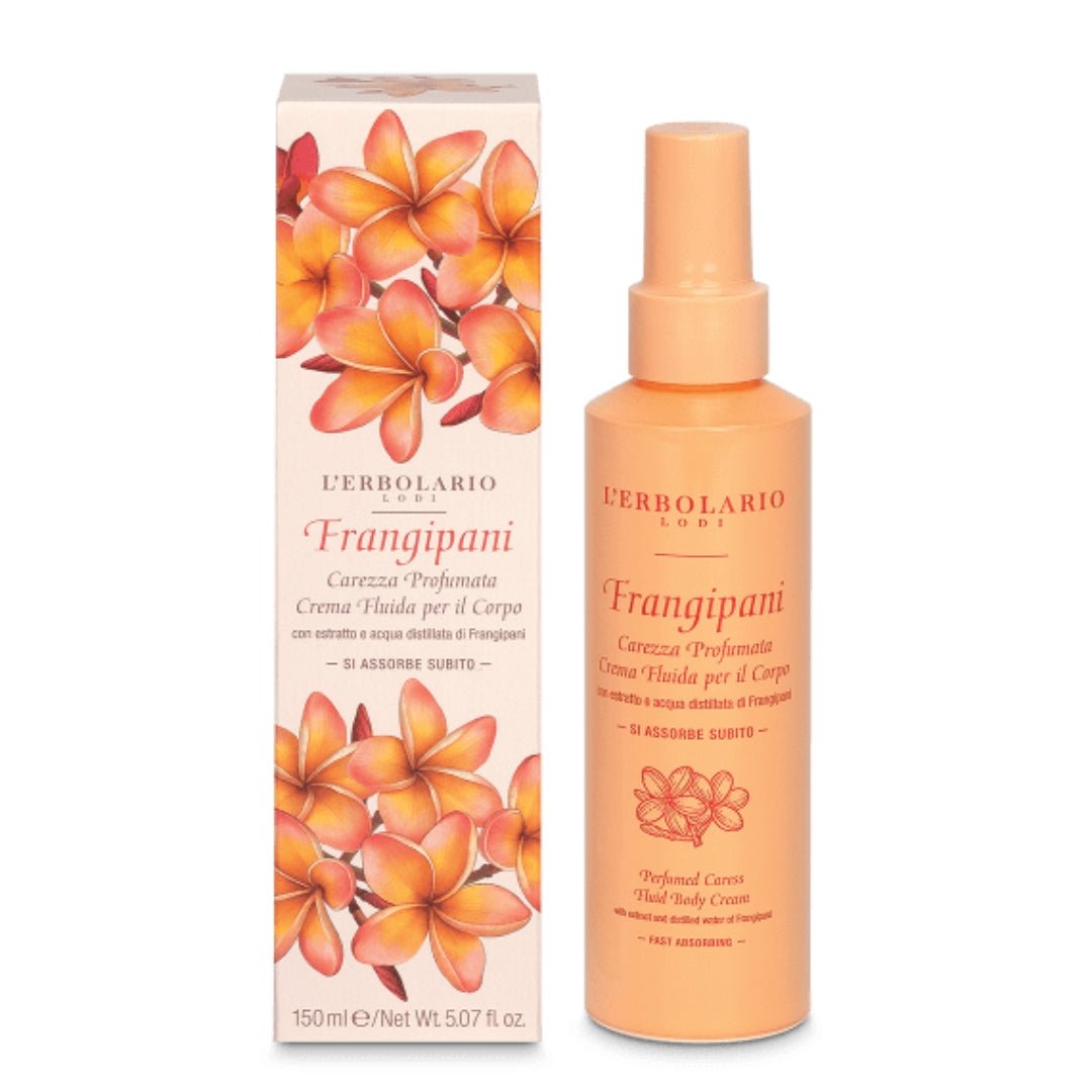 Carezza Profumata Crema Fluida per il Corpo Frangipani - Herbae et Semina Erboristeria
