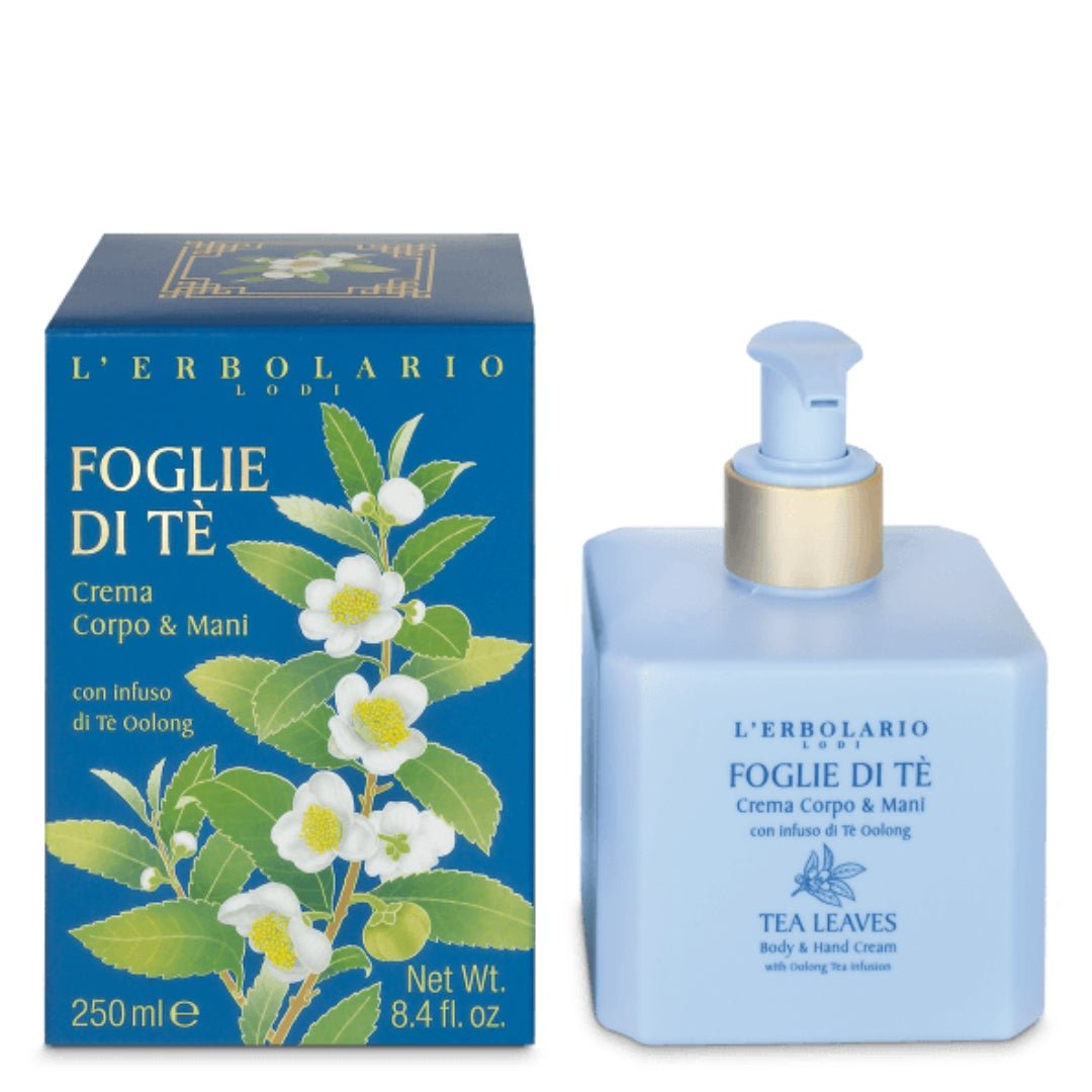 Crema Corpo &amp; Mani Foglie di Tè - Herbae et Semina Erboristeria