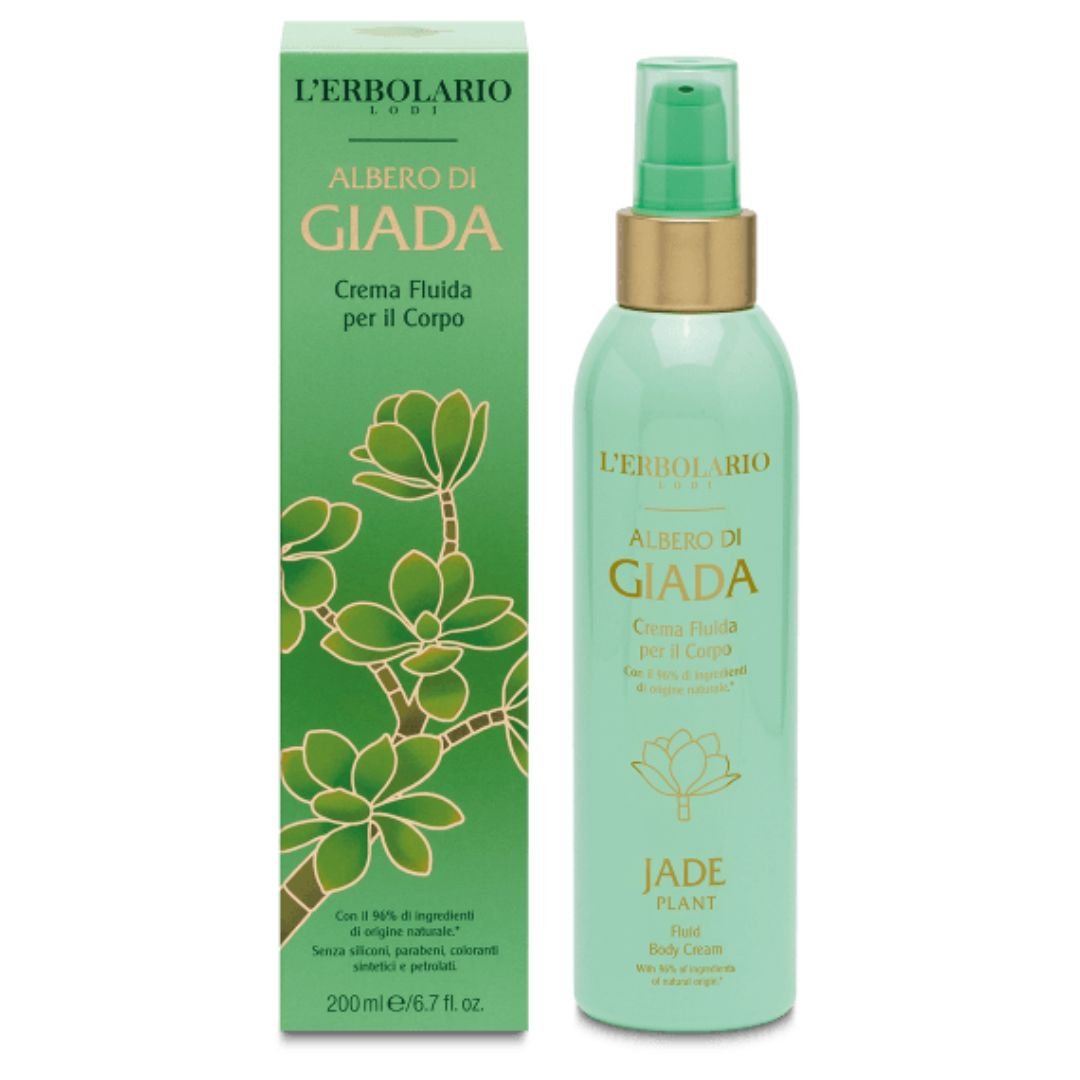 Crema Fluida per il Corpo Albero di Giada - Herbae et Semina Erboristeria